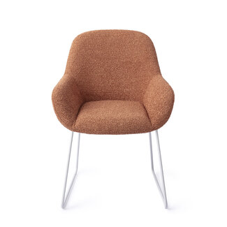 Jesper Home Kushi Amber Autumn Eetkamerstoel - Slide White