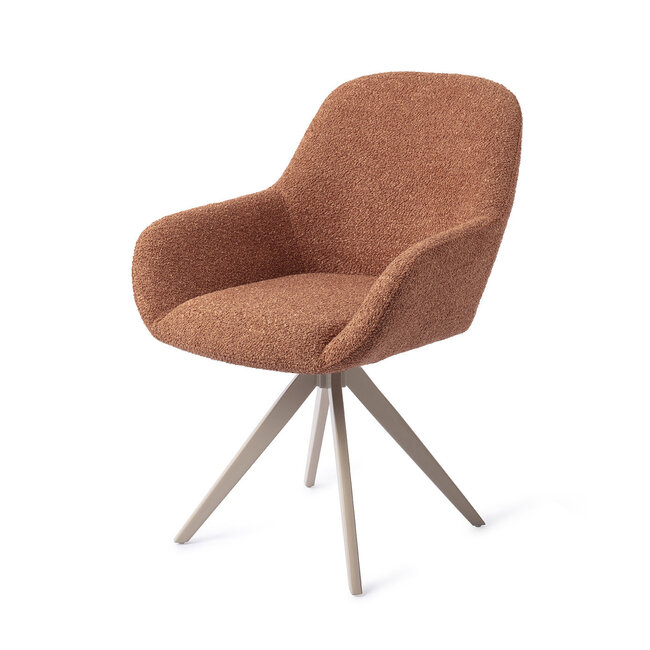 Jesper Home Kushi Amber Autumn Eetkamerstoel - Turn Beige