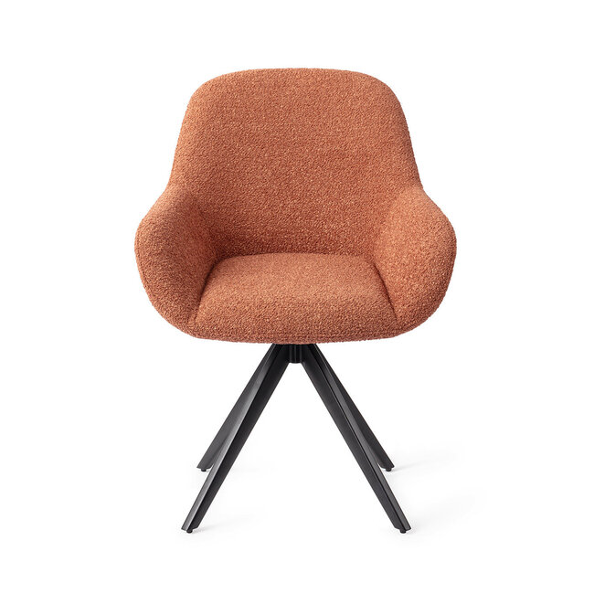 Jesper Home Kushi Amber Autumn Eetkamerstoel - Turn Black