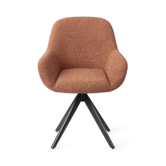 Jesper Home Kushi Amber Autumn Eetkamerstoel - Turn Black
