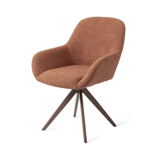 Jesper Home Kushi Amber Autumn Eetkamerstoel - Turn Brown