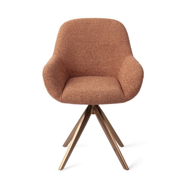 Jesper Home Kushi Amber Autumn Eetkamerstoel - Turn Rose