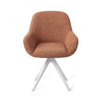Jesper Home Kushi Amber Autumn Eetkamerstoel - Turn White