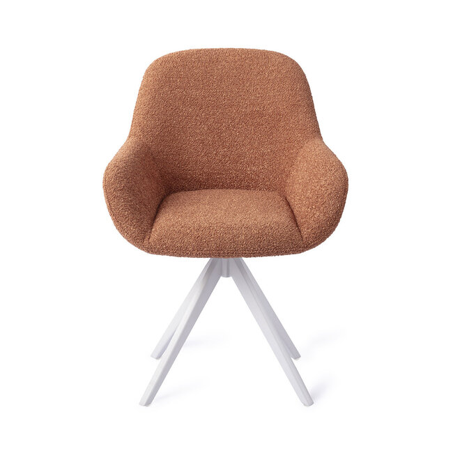 Jesper Home Kushi Amber Autumn Eetkamerstoel - Turn White