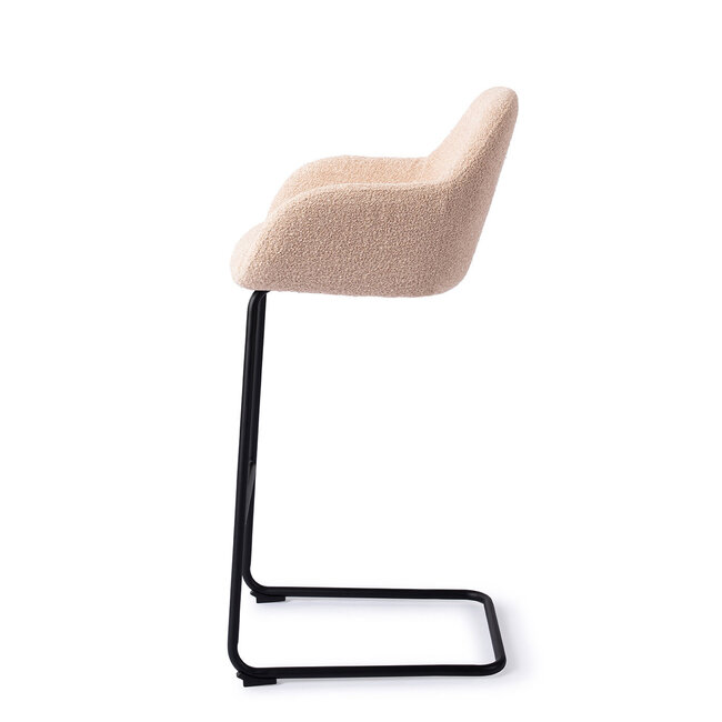 Jesper Home Kushi Flax Relax Barkruk - Arch Black (H)