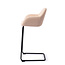 Jesper Home Kushi Flax Relax Barkruk (H) - Bar Arch Black