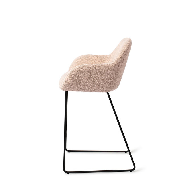 Jesper Home Kushi Flax Relax Barkruk  - Slide Black (L)