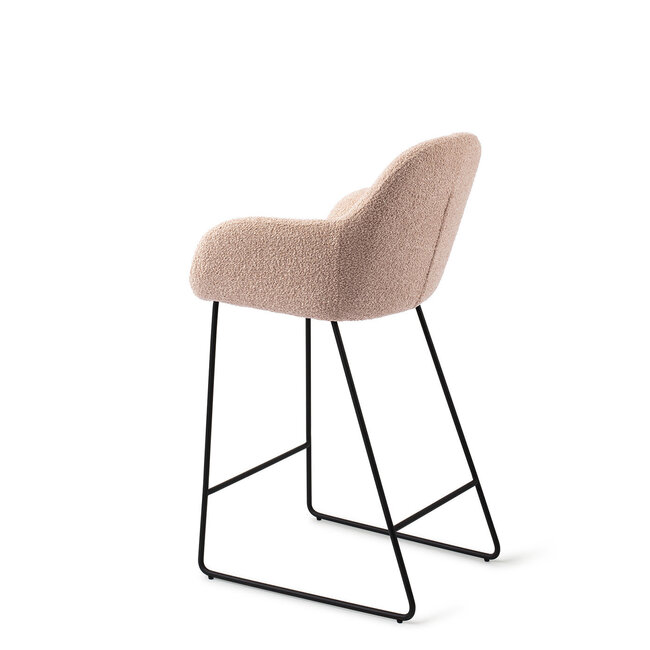 Jesper Home Kushi Flax Relax Barkruk  - Slide Black (L)