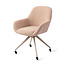 Jesper Home Kushi Flax Relax Eetkamerstoel - Glide Beige