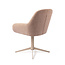 Jesper Home Kushi Flax Relax Eetkamerstoel - Quad Beige