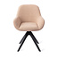 Jesper Home Kushi Flax Relax Eetkamerstoel - Revolve Oak Black