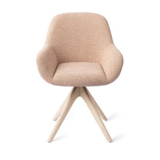 Jesper Home Kushi Flax Relax Eetkamerstoel - Revolve Oak Bleach
