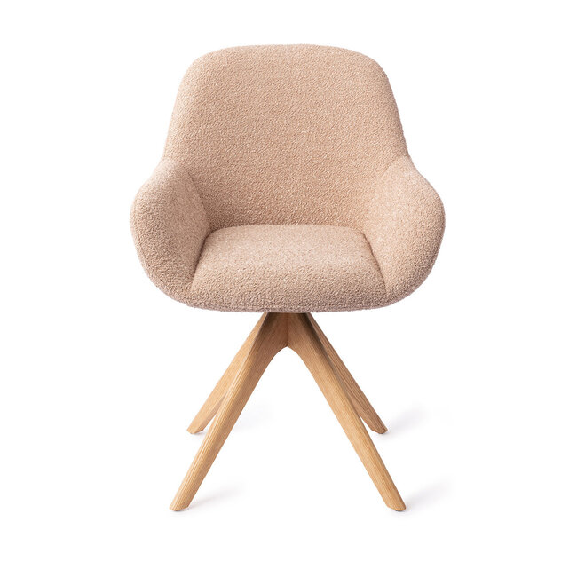 Jesper Home Kushi Flax Relax Eetkamerstoel - Revolve Oak Natural