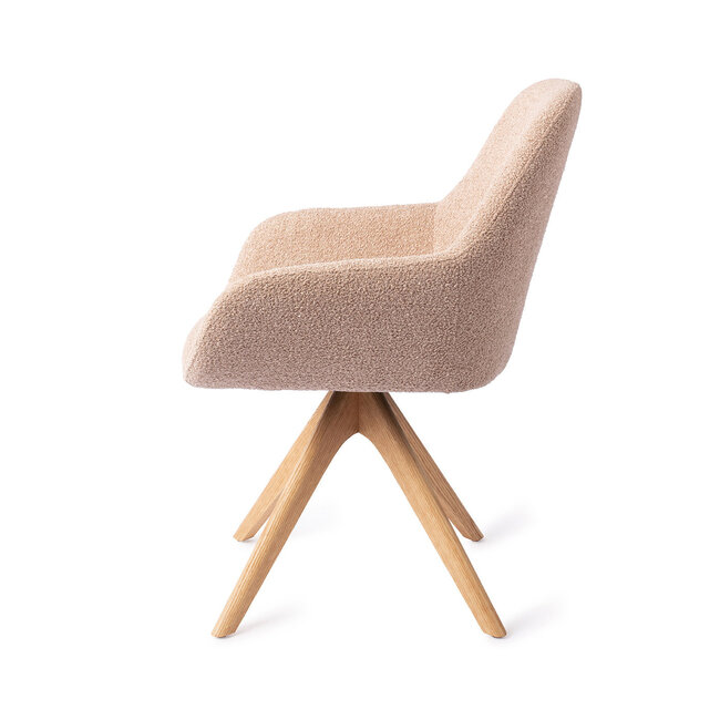 Jesper Home Kushi Flax Relax Eetkamerstoel - Revolve Oak Natural