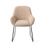 Jesper Home Kushi Flax Relax Eetkamerstoel - Slide Black