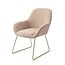 Jesper Home Kushi Flax Relax Eetkamerstoel - Slide Gold