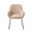 Jesper Home Kushi Flax Relax Eetkamerstoel - Slide Rose