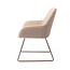 Jesper Home Kushi Flax Relax Eetkamerstoel - Slide Rose