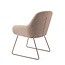Jesper Home Kushi Flax Relax Eetkamerstoel - Slide Rose