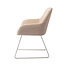 Jesper Home Kushi Flax Relax Eetkamerstoel - Slide Steel