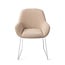 Jesper Home Kushi Flax Relax Eetkamerstoel - Slide White