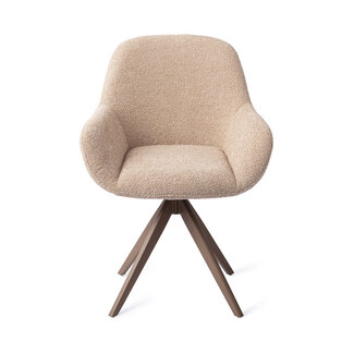 Jesper Home Kushi Flax Relax Eetkamerstoel - Turn Brown
