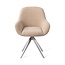 Jesper Home Kushi Flax Relax Eetkamerstoel - Turn Steel