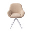Jesper Home Kushi Flax Relax Eetkamerstoel - Turn White