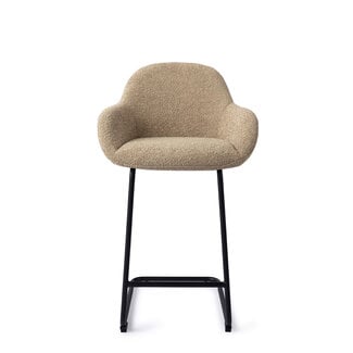 Jesper Home Kushi Moss Meadow Barkruk - Arch Black (L)