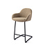 Jesper Home Kushi Moss Meadow Barkruk (L) - Counter Arch Black