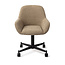 Jesper Home Kushi Moss Meadow Eetkamerstoel - Caster Black