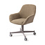 Jesper Home Kushi Moss Meadow Eetkamerstoel - Caster Grey
