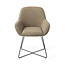 Jesper Home Kushi Moss Meadow Eetkamerstoel - Cross Black
