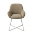 Jesper Home Kushi Moss Meadow Eetkamerstoel - Cross Steel