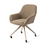 Jesper Home Kushi Moss Meadow Eetkamerstoel - Glide Beige