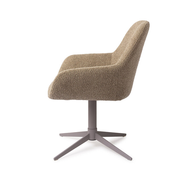 Jesper Home Kushi Moss Meadow Eetkamerstoel - Quad Grey