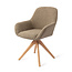 Jesper Home Kushi Moss Meadow Eetkamerstoel - Revolve Oak Natural