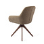 Jesper Home Kushi Moss Meadow Eetkamerstoel - Revolve Oak Walnut