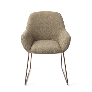 Jesper Home Kushi Moss Meadow Eetkamerstoel - Slide Rose