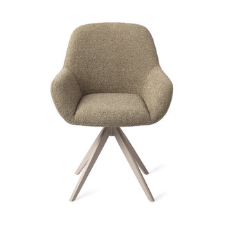 Jesper Home Kushi Moss Meadow Eetkamerstoel - Turn Beige