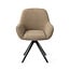 Jesper Home Kushi Moss Meadow Eetkamerstoel - Turn Black