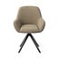 Jesper Home Kushi Moss Meadow Eetkamerstoel - Turn Black