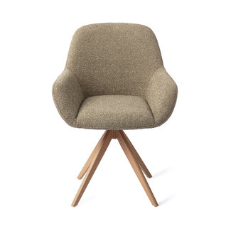 Jesper Home Kushi Moss Meadow Eetkamerstoel - Turn Peach