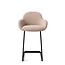 Jesper Home Kushi Stone Haze Barkruk - Arch Black (L)