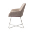 Jesper Home Kushi Stone Haze Eetkamerstoel - Cross Steel