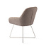 Jesper Home Kushi Stone Haze Eetkamerstoel - Cross Steel