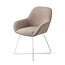 Jesper Home Kushi Stone Haze Eetkamerstoel - Cross White