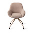 Jesper Home Kushi Stone Haze Eetkamerstoel - Glide Beige
