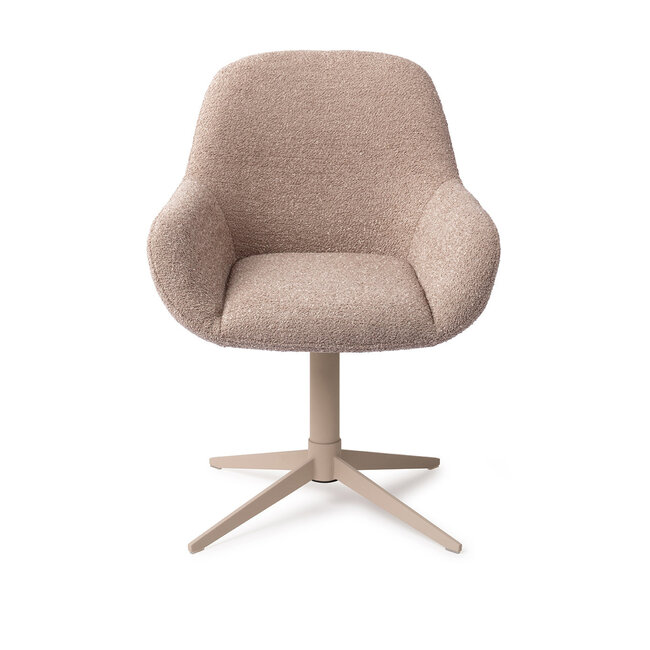 Jesper Home Kushi Stone Haze Eetkamerstoel - Quad Beige