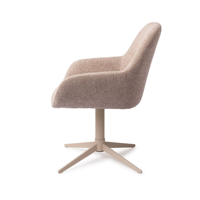 Jesper Home Kushi Stone Haze Eetkamerstoel - Quad Beige